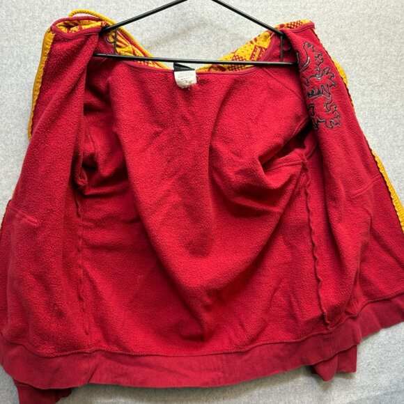 Wizarding World of Harry Potter Gryffindor Red Zip Up Hoodie Size Small Official - Picture 3 of 8